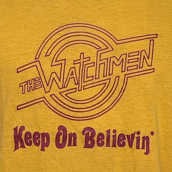 Vtg c1979 T Shirt The Watchmen Christian Band Clymer, PA (Size M) Single Stitch - Picture 7 of 14